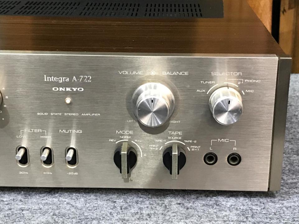 Integra A-722 ONKYO - 中古オーディオ 高価買取・販売 ハイファイ堂