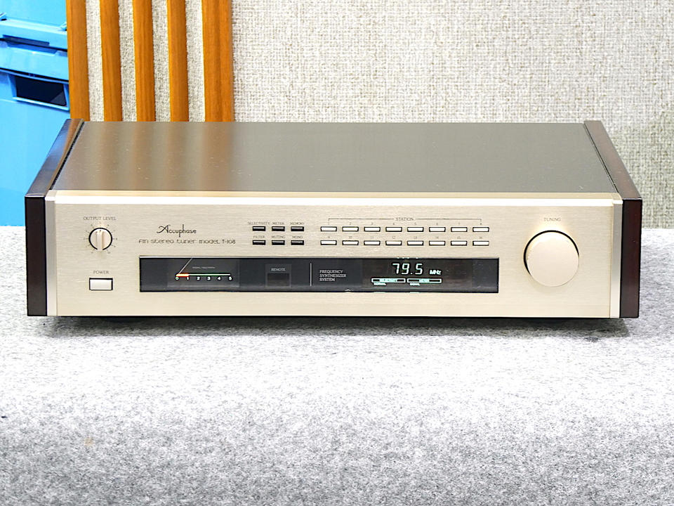 T-108 Accuphase - 中古オーディオ 高価買取・販売 ハイファイ堂