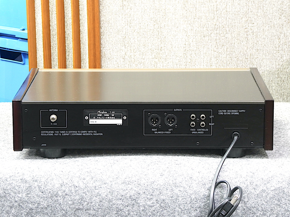 T-108 Accuphase - 中古オーディオ 高価買取・販売 ハイファイ堂
