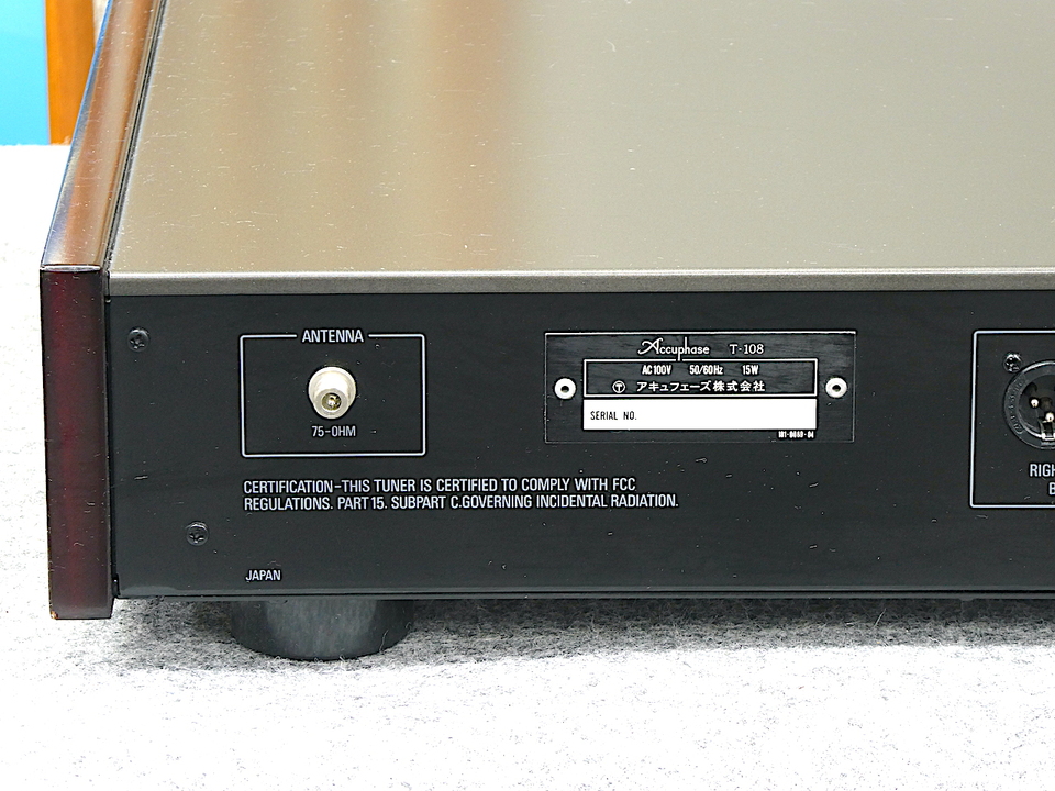 T-108 Accuphase - 中古オーディオ 高価買取・販売 ハイファイ堂