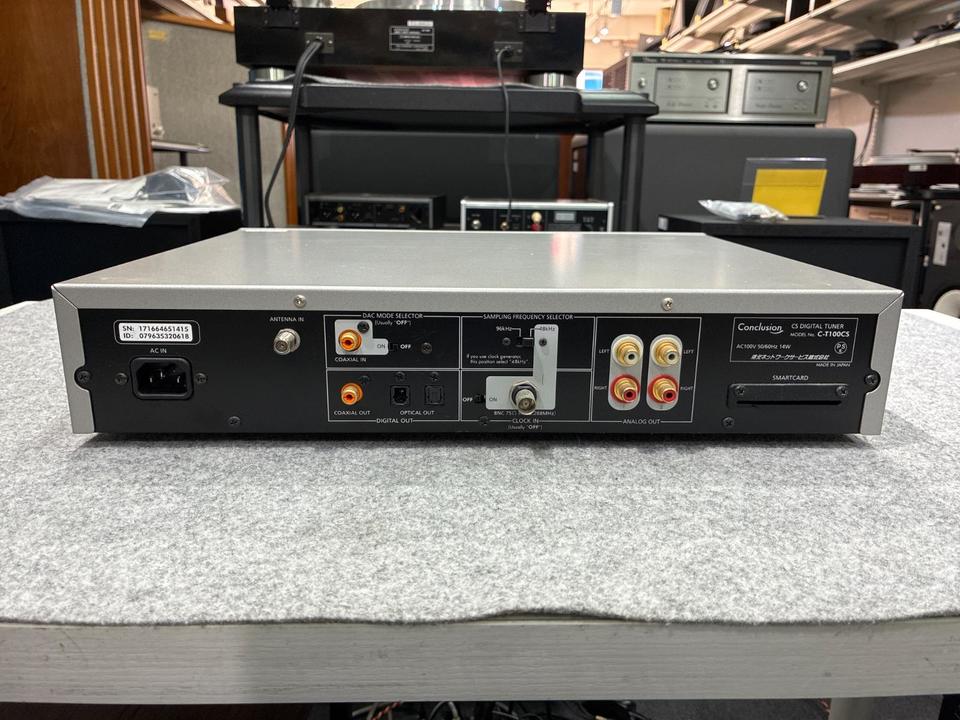 C-T100CS Conclusion - 中古オーディオ 高価買取・販売 ハイファイ堂