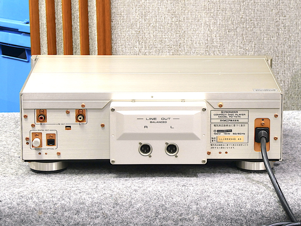 Pioneer PD-T07A CDデッキ パイオニア PD-T07A Pioneer - 中古オーディオ 高価買取・販売 ハイファイ堂