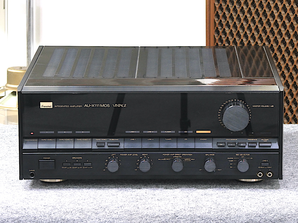 AU-X111MOS VINTAGE SANSUI - 中古オーディオ 高価買取・販売 ハイファイ堂