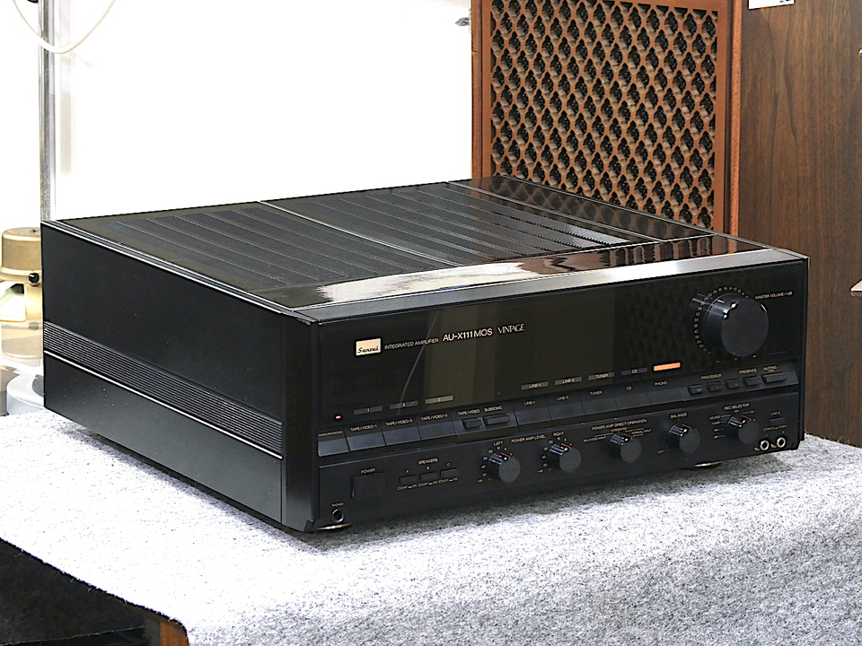 AU-X111MOS VINTAGE SANSUI - 中古オーディオ 高価買取・販売 ハイファイ堂