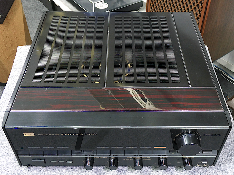 AU-X111MOS VINTAGE SANSUI - 中古オーディオ 高価買取・販売 ハイファイ堂