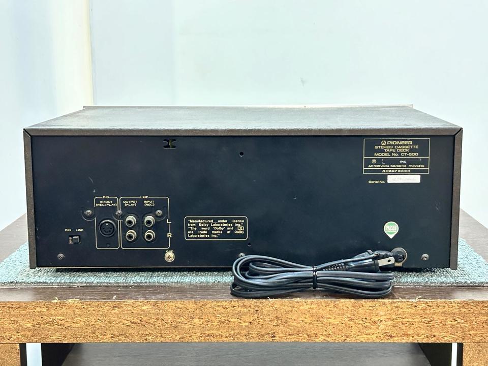 CT-500 Pioneer - 中古オーディオ 高価買取・販売 ハイファイ堂