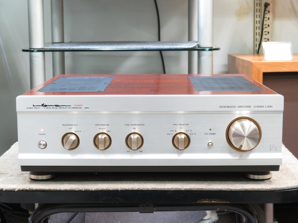 LUXMAN L-500 インテグレーテッドアンプ 本体 L-500 LUXMAN - 中古オーディオ 高価買取・販売 ハイファイ堂