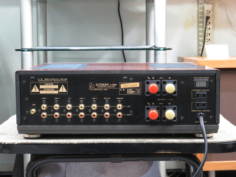 L-500 LUXMAN - 中古オーディオ 高価買取・販売 ハイファイ堂