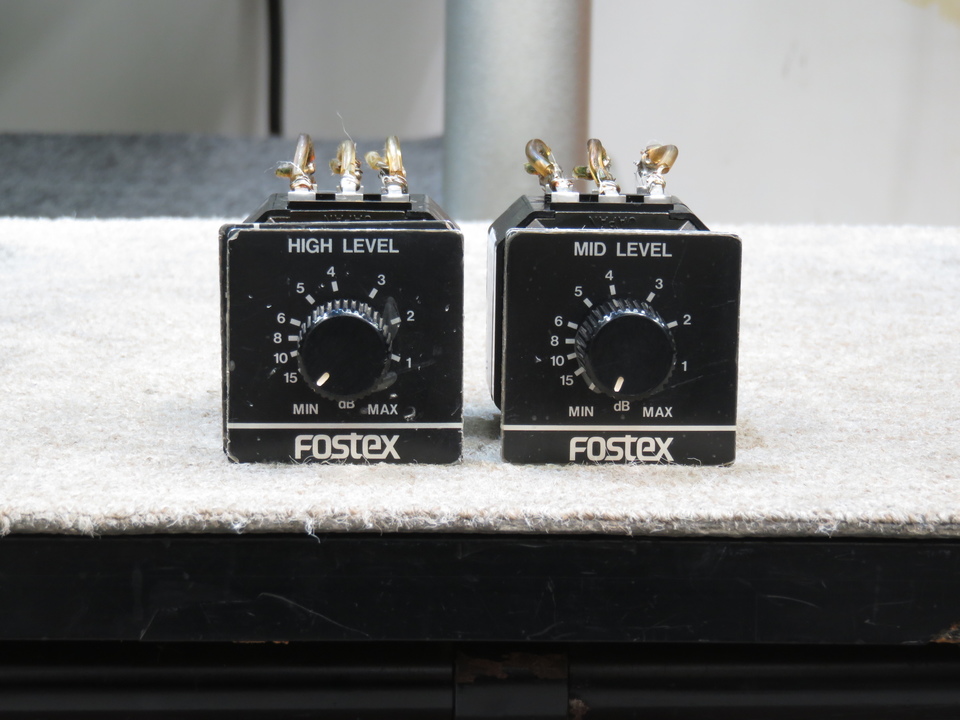工場長さま専用ーFOSTEX アッテネーター Fostex AT-50H AT-50H FOSTEX - 中古オーディオ 高価買取・販売 ハイファイ堂