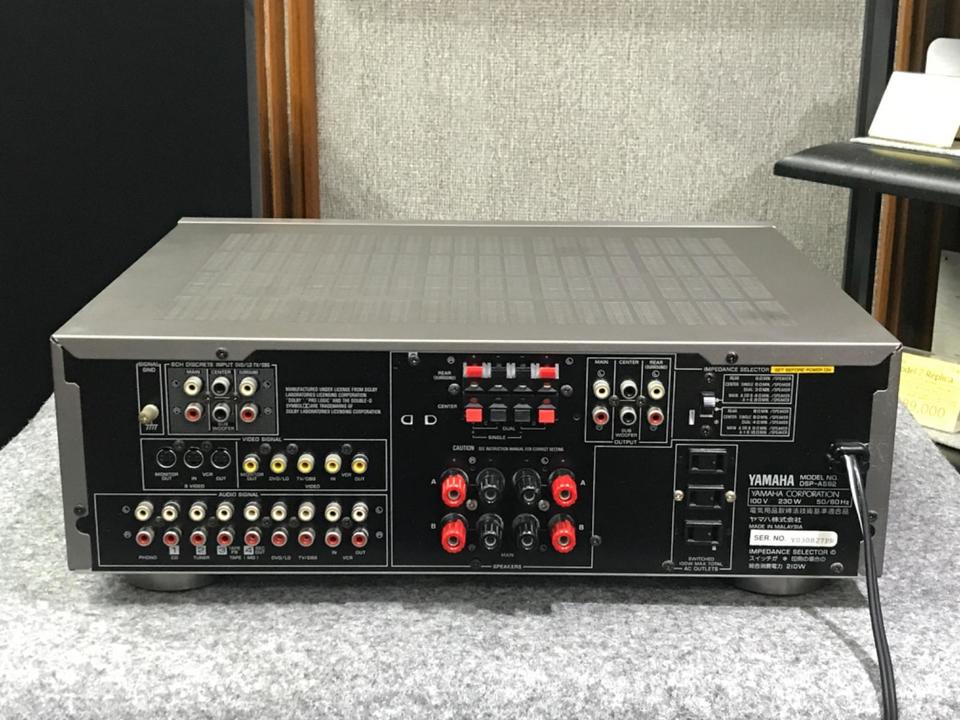 YAMAHA　AVアンプ　DSP-A592　元箱・リモコン・取説付き　美品動作品 DSP-A592 YAMAHA - 中古オーディオ 高価買取・販売 ハイファイ堂