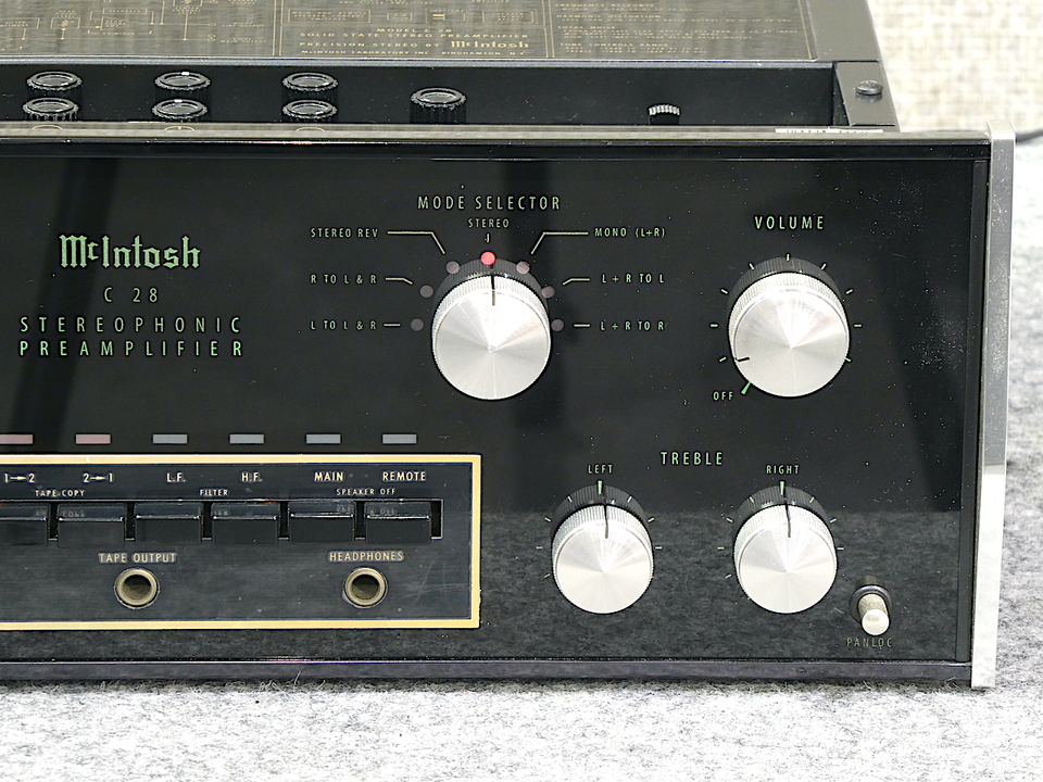 C28 McIntosh - 中古オーディオ 高価買取・販売 ハイファイ堂