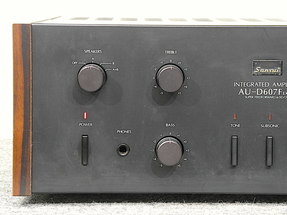 AU-D607F EXTRA SANSUI - 中古オーディオ 高価買取・販売 ハイファイ堂