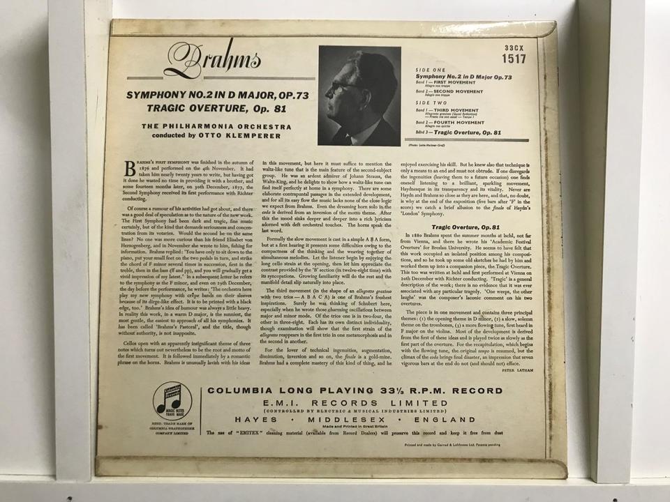 オットー・クレンペラー（イギリス・ドイツ盤）5枚セット - 中古