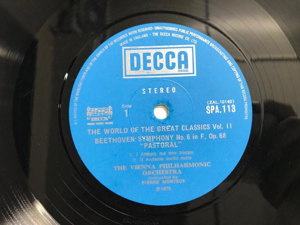 DECCA（SPA規格・ペラジャケ・イギリス盤）5枚セット - 中古オーディオ