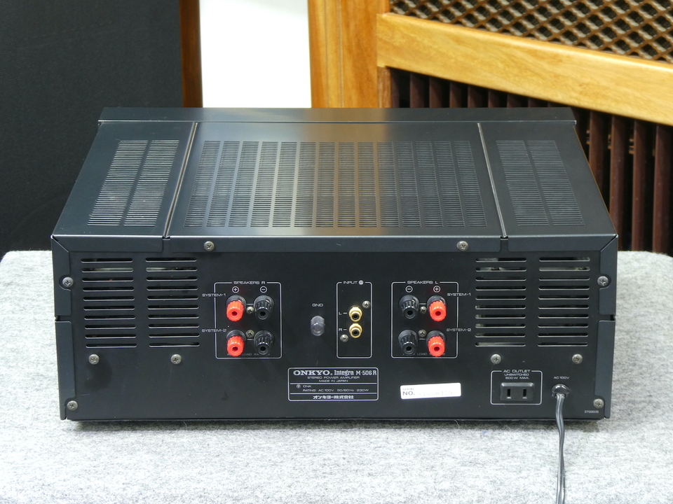 Integra M-506R ONKYO - 中古オーディオ 高価買取・販売 ハイファイ堂