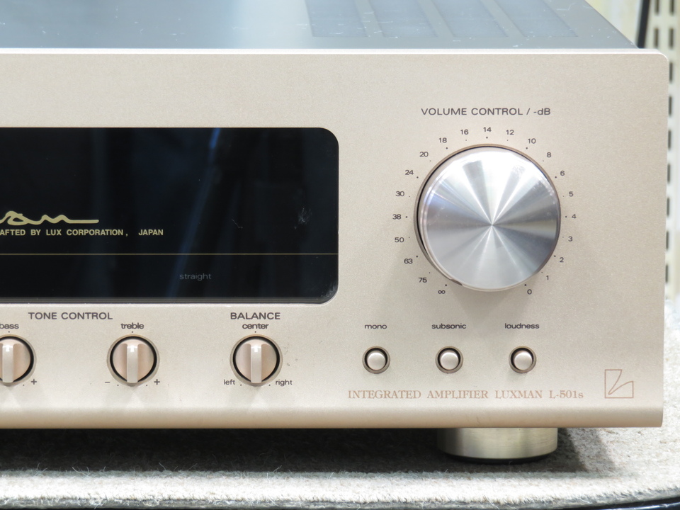 L-501S LUXMAN - 中古オーディオ 高価買取・販売 ハイファイ堂