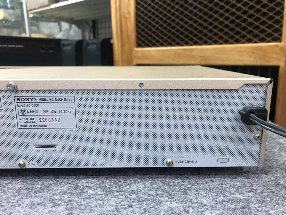 MDS-JE780 SONY - 中古オーディオ 高価買取・販売 ハイファイ堂