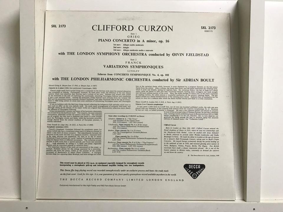 DECCA レーベル（SXL規格・輸入盤）5枚セット - 中古オーディオ 高価