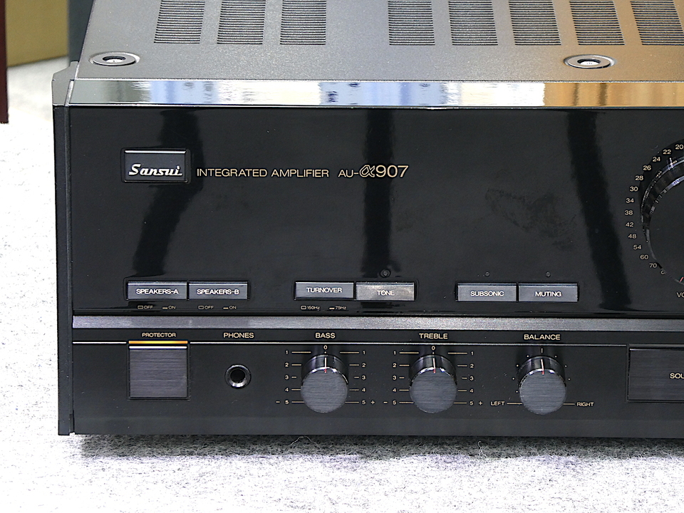 AU-α907 SANSUI - 中古オーディオ 高価買取・販売 ハイファイ堂