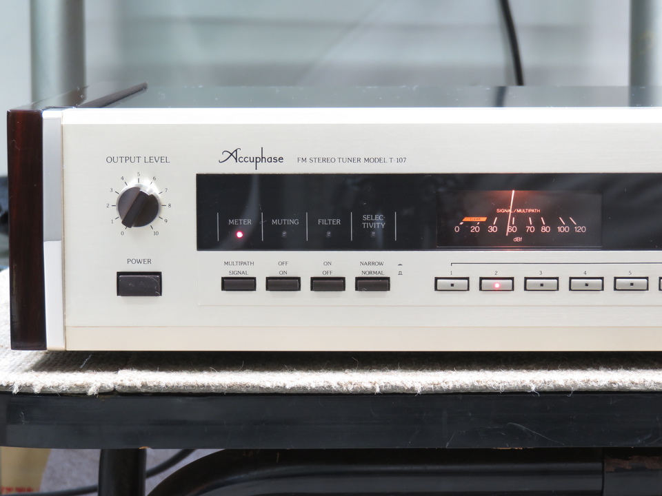 T-107 Accuphase - 中古オーディオ 高価買取・販売 ハイファイ堂