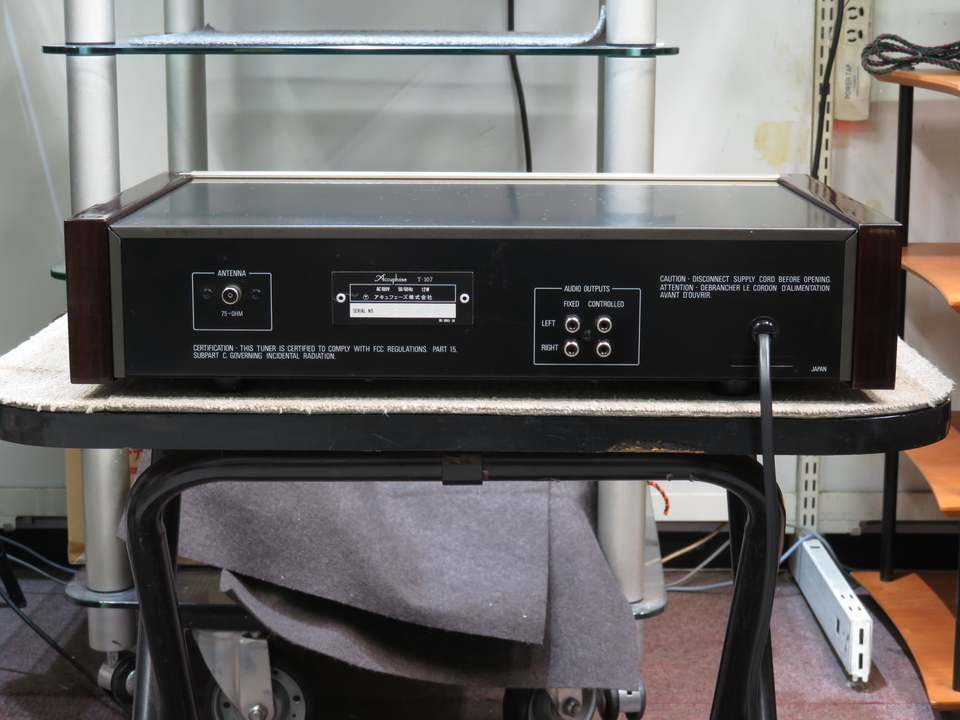 T-107 Accuphase - 中古オーディオ 高価買取・販売 ハイファイ堂