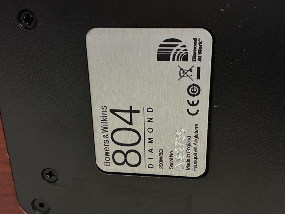 804 Diamond MR B&W - 中古オーディオ 高価買取・販売 ハイファイ堂