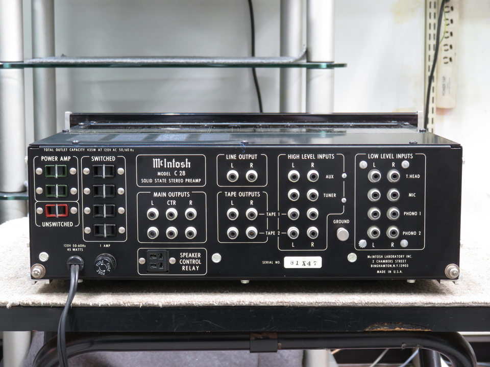C28 McIntosh - HiFi-Do McIntosh/JBL/audio-technica/Jeff Rowland