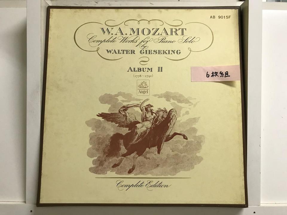 ヴァルター・ギーゼキング モーツァルト ピアノ音楽全集第2巻1778