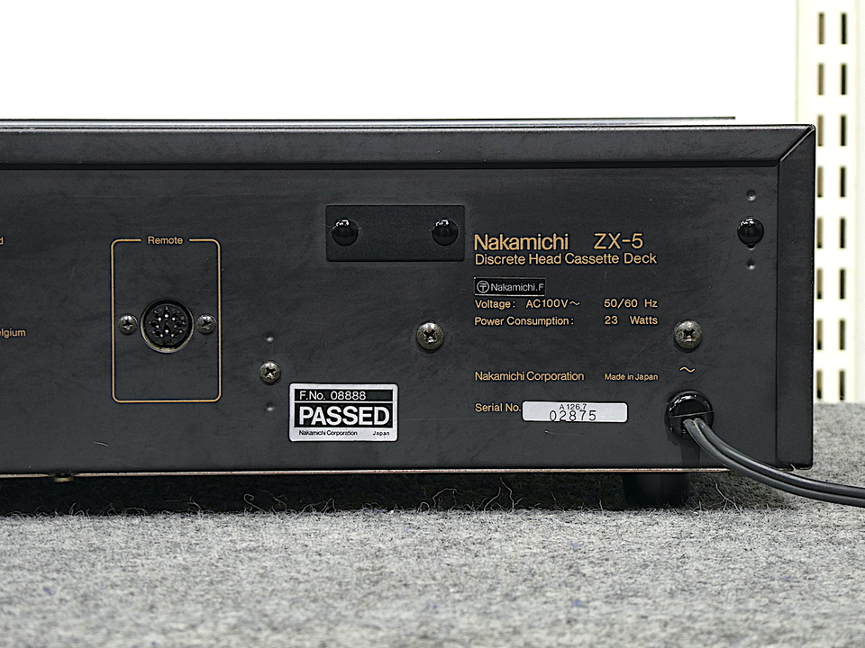 ZX-5 NAKAMICHI - HiFi-Do McIntosh/JBL/audio-technica/Jeff Rowland