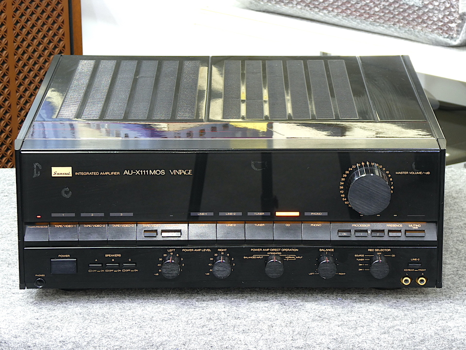 AU-X111MOS VINTAGE SANSUI - 中古オーディオ 高価買取・販売 ハイファイ堂