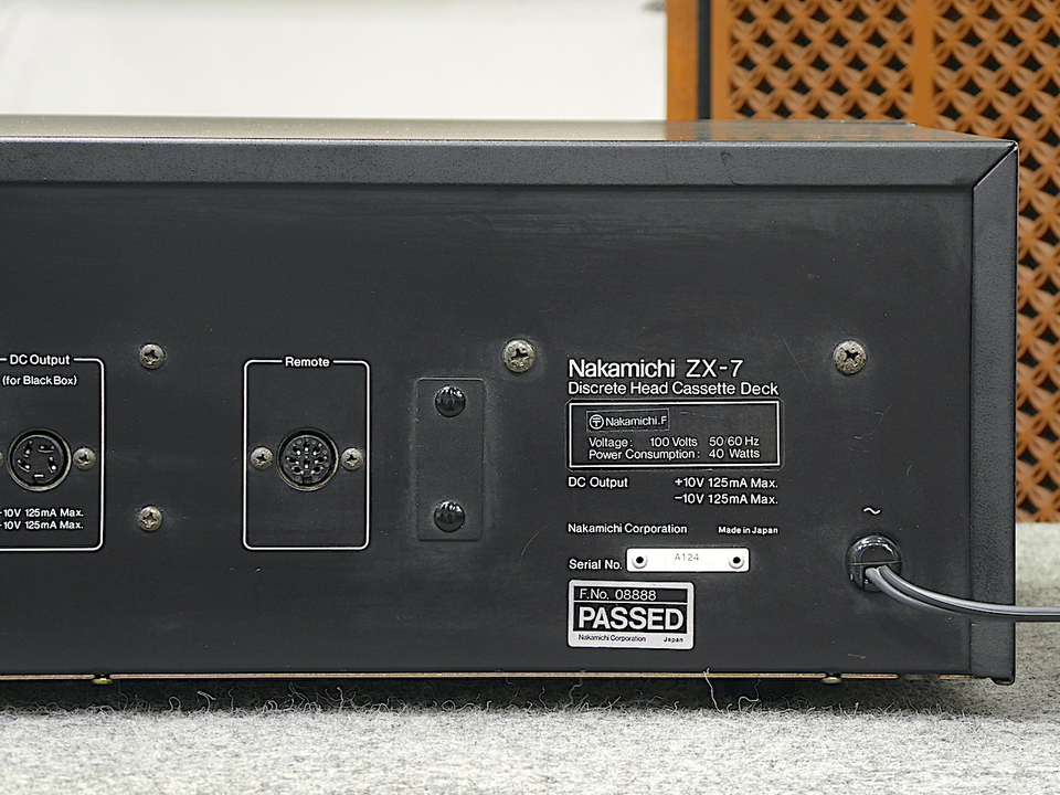 ミュージック GENERATIONS ZX-7 NAKAMICHI - HiFi-Do McIntosh/JBL/audio-technica/Jeff Rowland