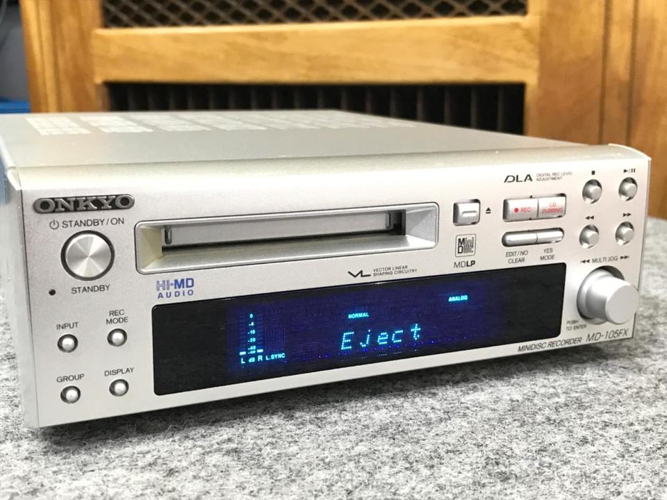 【希少•中古美品】ONKYO HI-MDレコーダー MD-105FX MD-105FX ONKYO - 中古オーディオ 高価買取・販売 ハイファイ堂
