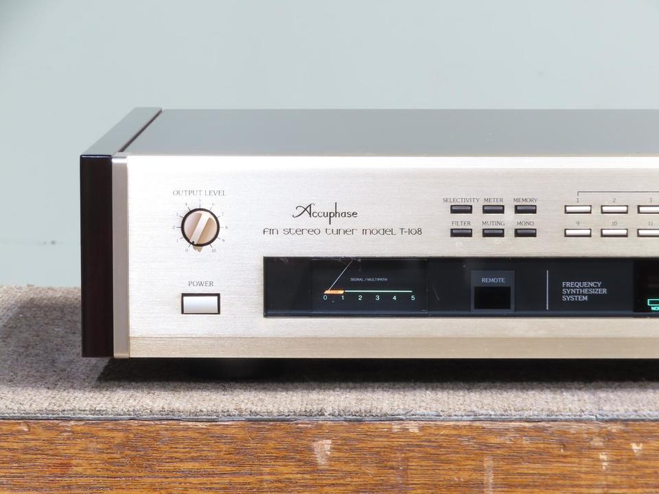 T-108 Accuphase - 中古オーディオ 高価買取・販売 ハイファイ堂