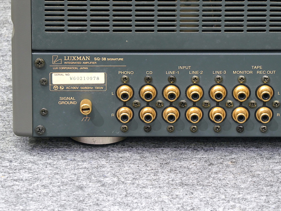 SQ-38 Signature LUXMAN - HiFi-Do McIntosh/JBL/audio-technica/Jeff