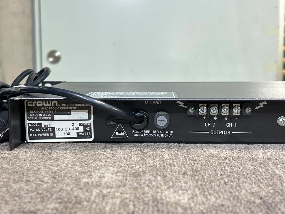 D-45 CROWN - 中古オーディオ 高価買取・販売 ハイファイ堂