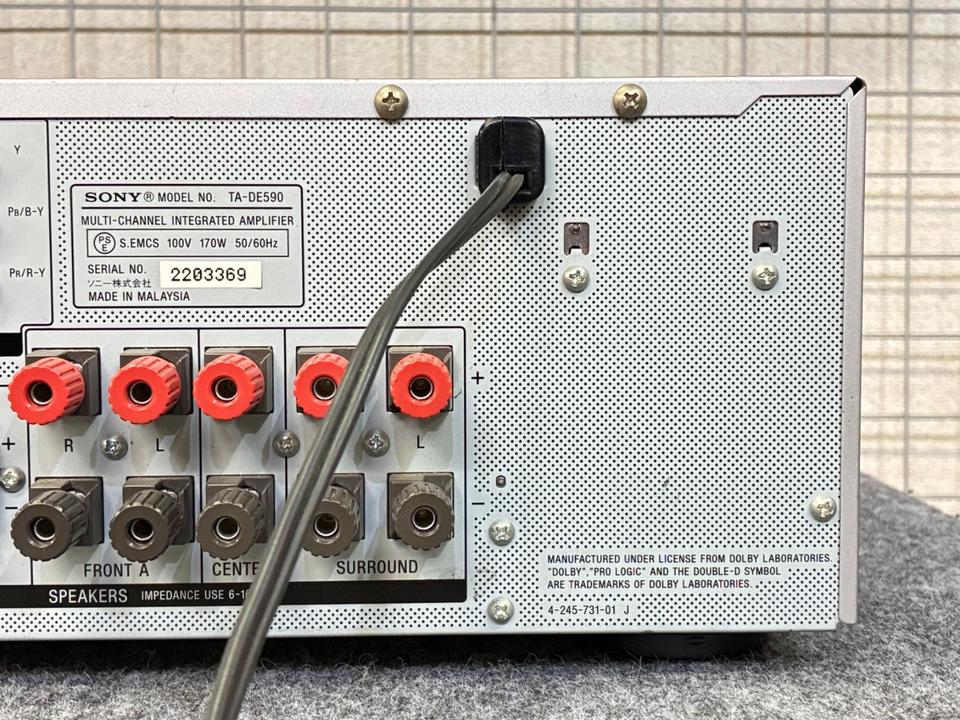 TA-DE590 SONY - 中古オーディオ 高価買取・販売 ハイファイ堂