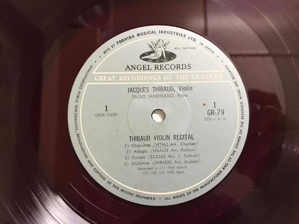 Great Recording of the Century(ANGEL RECORDS/赤盤)5枚セット