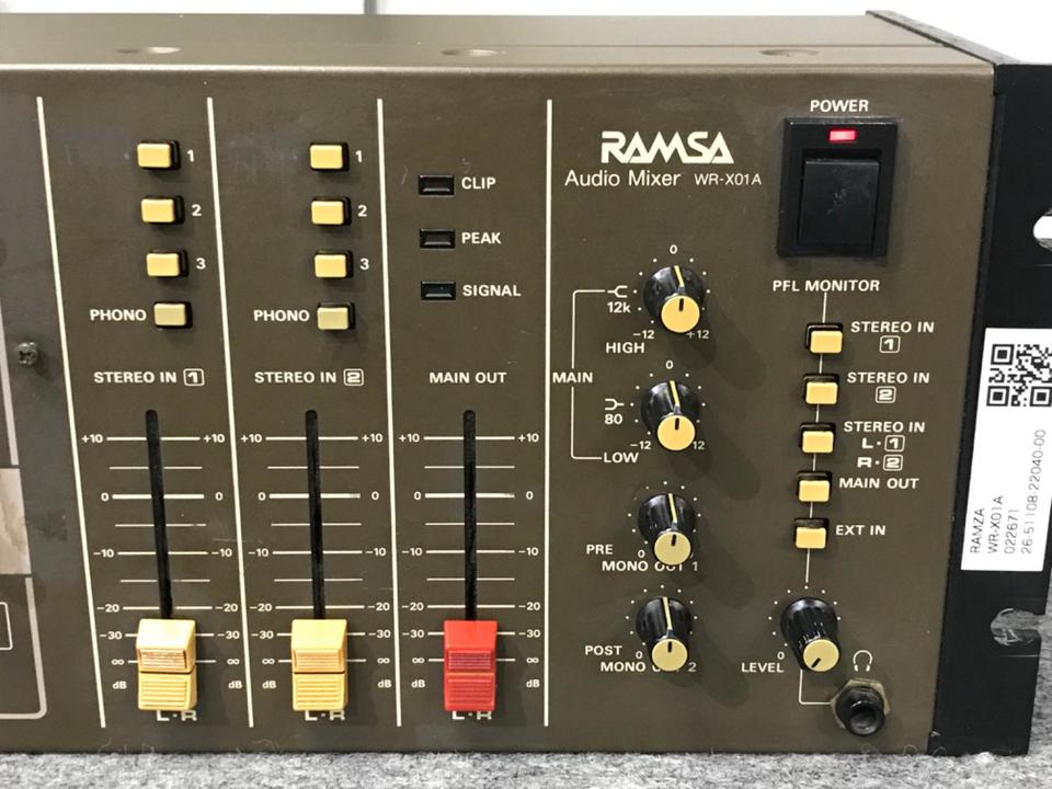 WR-X01A RAMSA - 中古オーディオ 高価買取・販売 ハイファイ堂