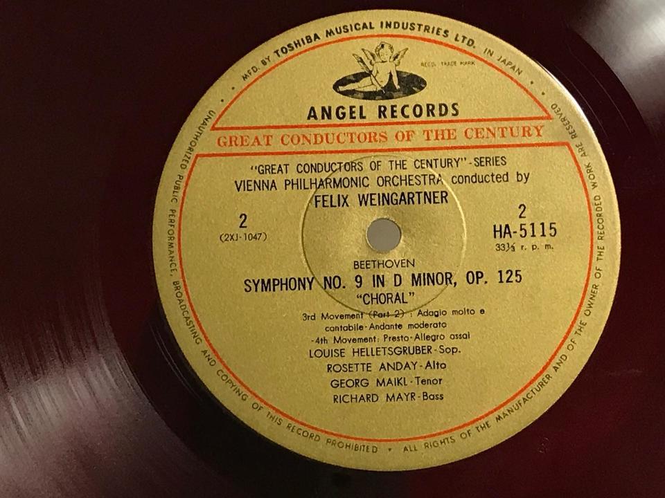 ANGEL RECORDS(東芝音楽工業・HA・MONO・赤盤・ペラジャケ)5枚セット