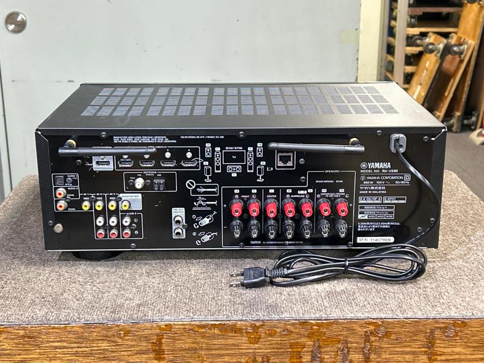 土日限定値下YAMAHA RX-V585 AVアンプ YPAOマイク、リモコン付 RX-V585