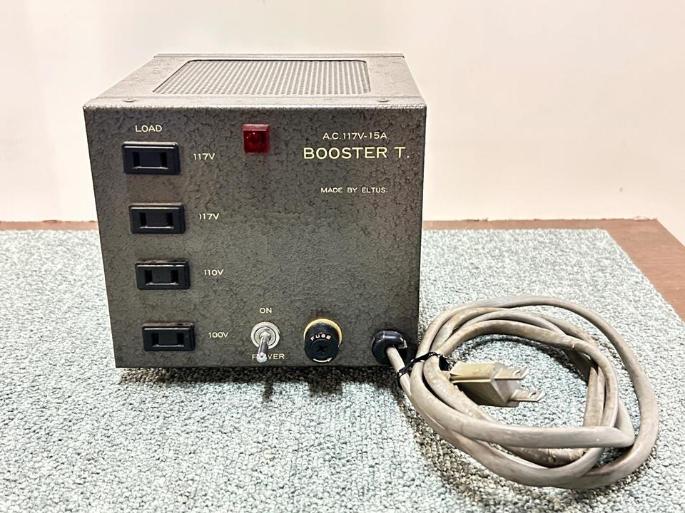 BOOSTER T 電源装置 ELTUS 4ポート 100V 110V 117V BOOSTER T ELTUS - HiFi-Do McIntosh/JBL/audio-technica/Jeff Rowland
