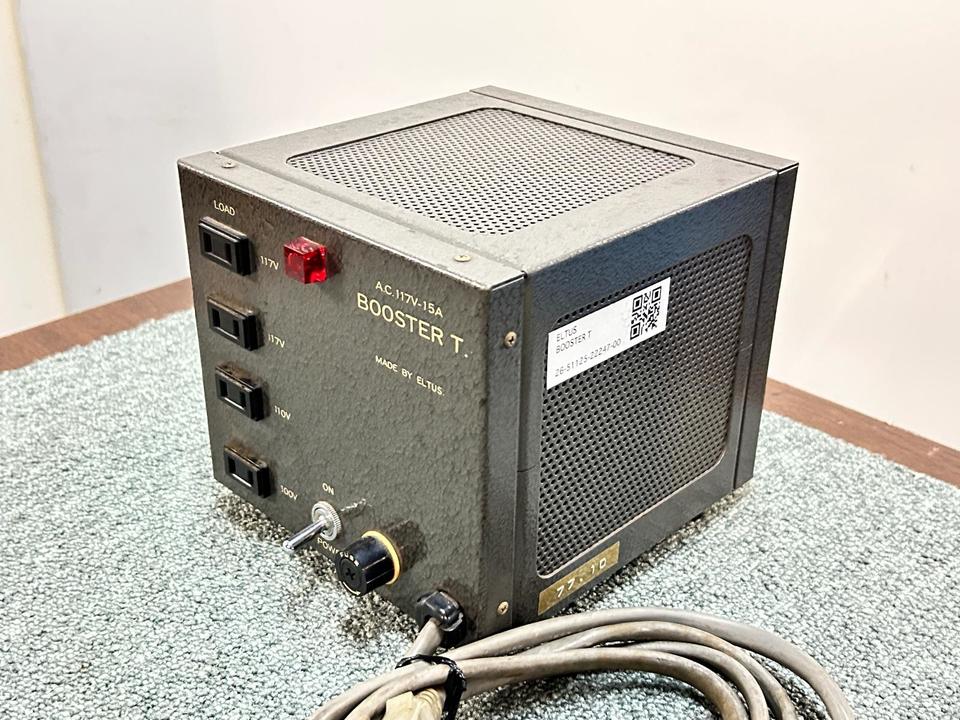 BOOSTER T 電源装置 ELTUS 4ポート 100V 110V 117V BOOSTER T ELTUS - HiFi-Do McIntosh/JBL/audio-technica/Jeff Rowland