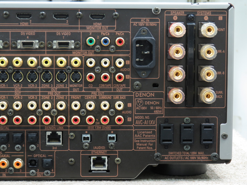 AVC-A11XV DENON - 中古オーディオ 高価買取・販売 ハイファイ堂
