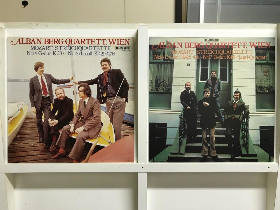 ウィーン・アルバン・ベルク四重奏団(TELEFUNKEN)5枚セット - 中古