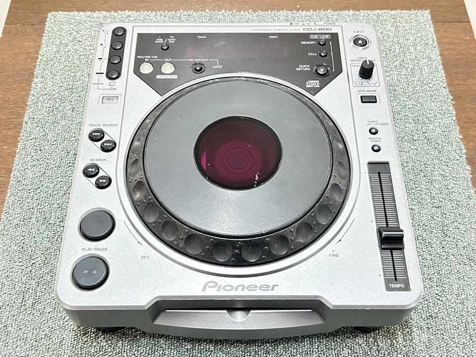 CDJ-800 PIONEER - 中古オーディオ 高価買取・販売 ハイファイ堂