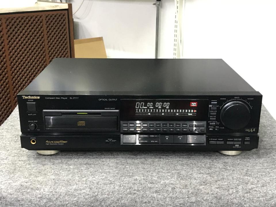 銘機Technics SL-P777 CDプレーヤー　4DACジャンク難あり SL-P777 Technics - 中古オーディオ 高価買取・販売 ハイファイ堂
