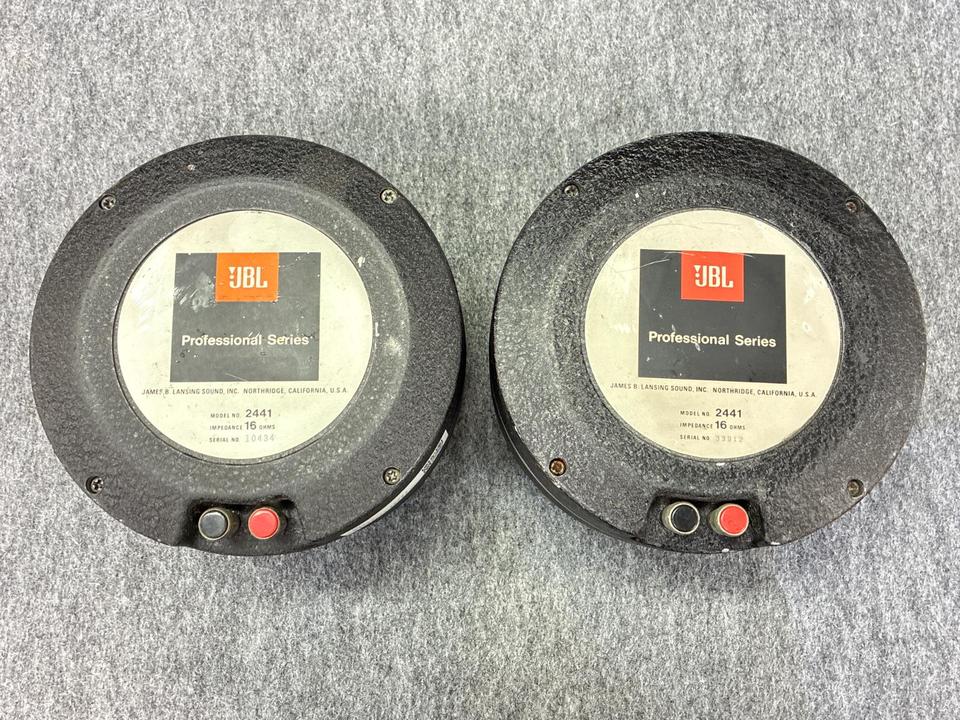 JBL中音用ドライバー2441中古ジャンク品の出品です。 2441 JBL - 中古オーディオ 高価買取・販売 ハイファイ堂