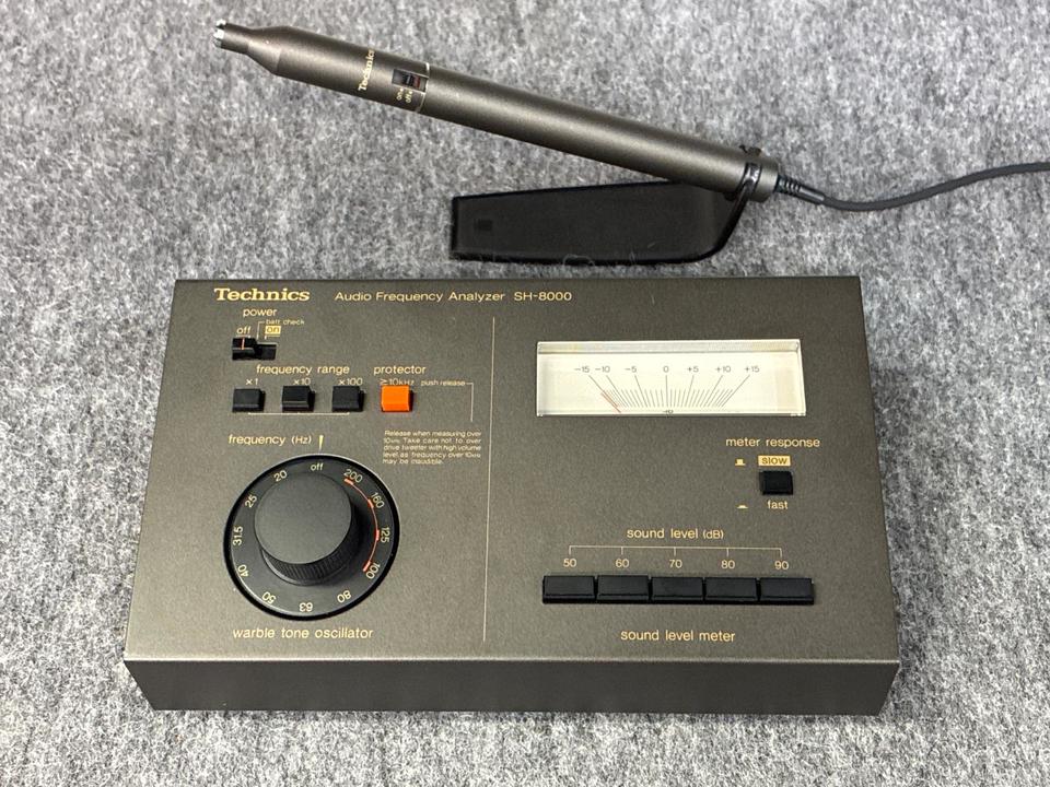 美品 Technics SH-8000 オーディオ周波数分析器 箱付 SH-8000 Technics - 中古オーディオ 高価買取・販売 ハイファイ堂
