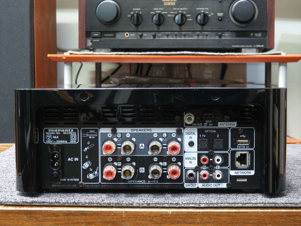 【ジャンク扱い】Marantz M-CR612 2019年製 M-CR612 marantz - 中古オーディオ 高価買取・販売 ハイファイ堂