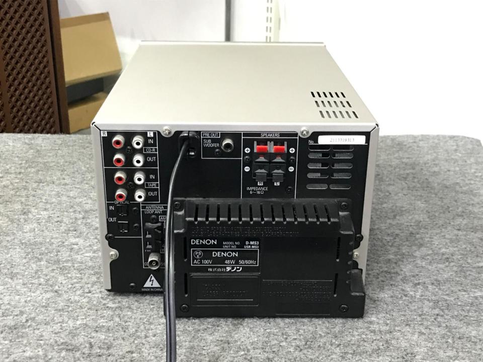 ラジオ・コンポ DENON D-MS3 D-MS3 DENON - HiFi-Do McIntosh/JBL/audio-technica/Jeff Rowland